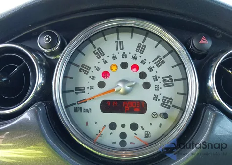 2005 Mini Cooper S из США, поврежденный, VIN WMWRH33595TK56763